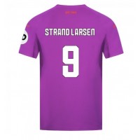 Maglie da calcio Wolves Jorgen Strand Larsen #9 Terza Maglia 2024-25 Manica Corta